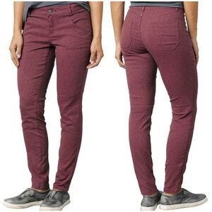 prAna Women's Casual Tashia Semi-fitted Mid Rise and Knee Seem Details Pants 14